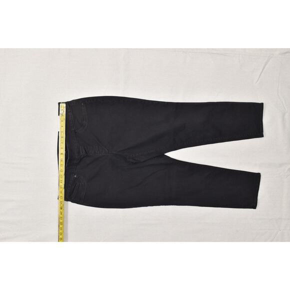 NEW Chico's Platinum Petite Jeggings Black Size 3P US 16P Stretch Cotton Blend - Picture 2 of 8